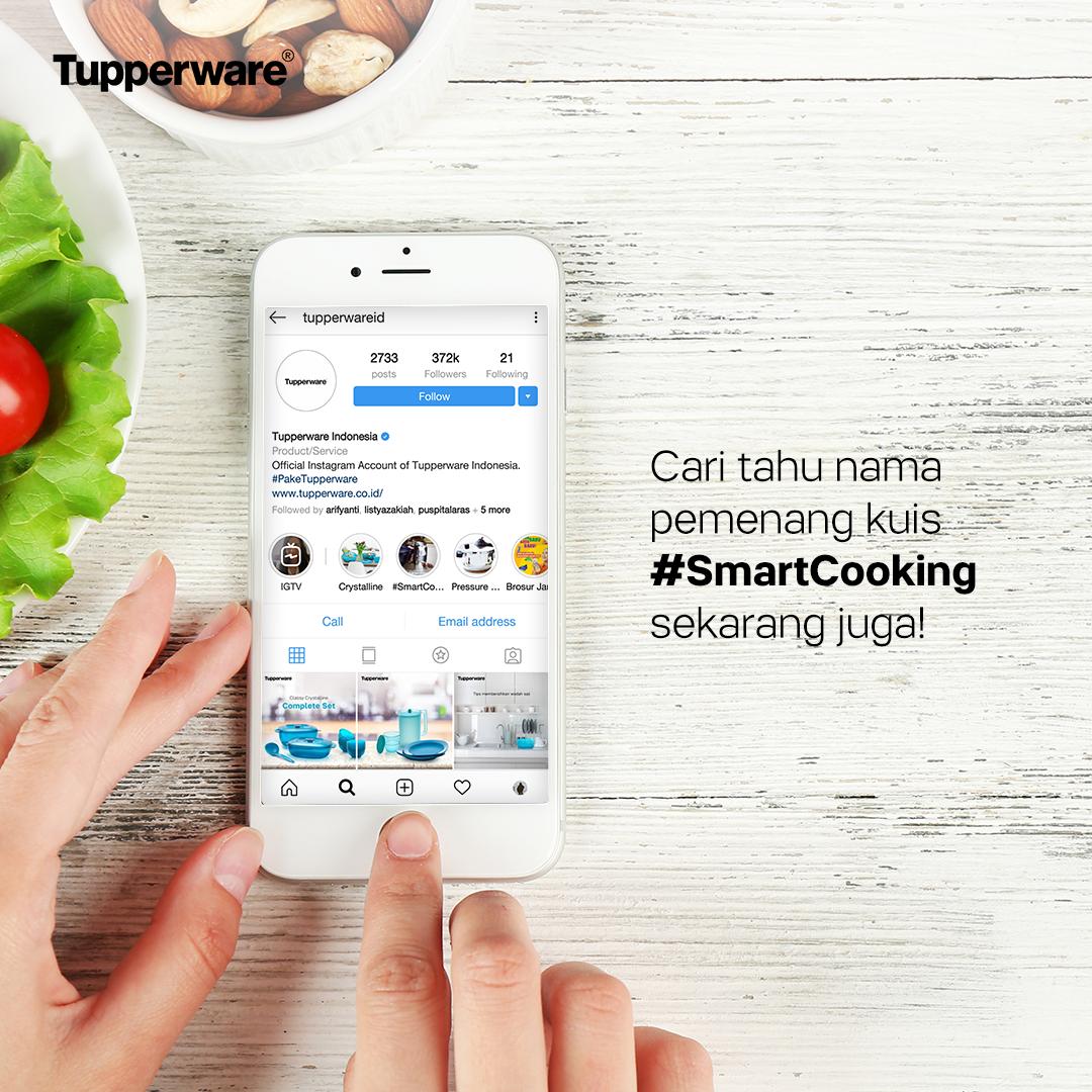 tupperwareID's tweet photo. Kira-kira, siapa ya pemenang kuis #SmartCooking di periode minggu lalu? Yuk, langsung aja cek Instagram stories @tupperwareid sekarang!
#TupperwarePressureCooker
#PakeTupperware https://t.co/UAovXrgwR3