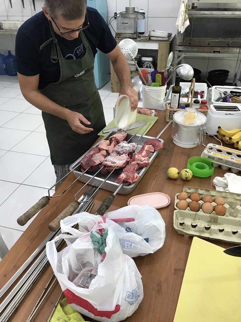 PrezRob's tweet photo. Lunch is being prepared while we are at Quest. @SBCCanada https://t.co/YVPDZul3JP