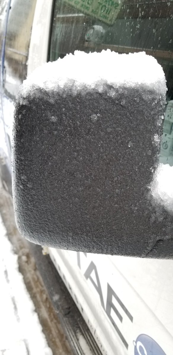 CamTranTV's tweet photo. Freezing rain falling right now in downtown Washington...parking meters, pedestrian signs even our live truck is covered in ice. #wintermess #ice #washingtoncounty #wtae https://t.co/IKopk4Mnw6