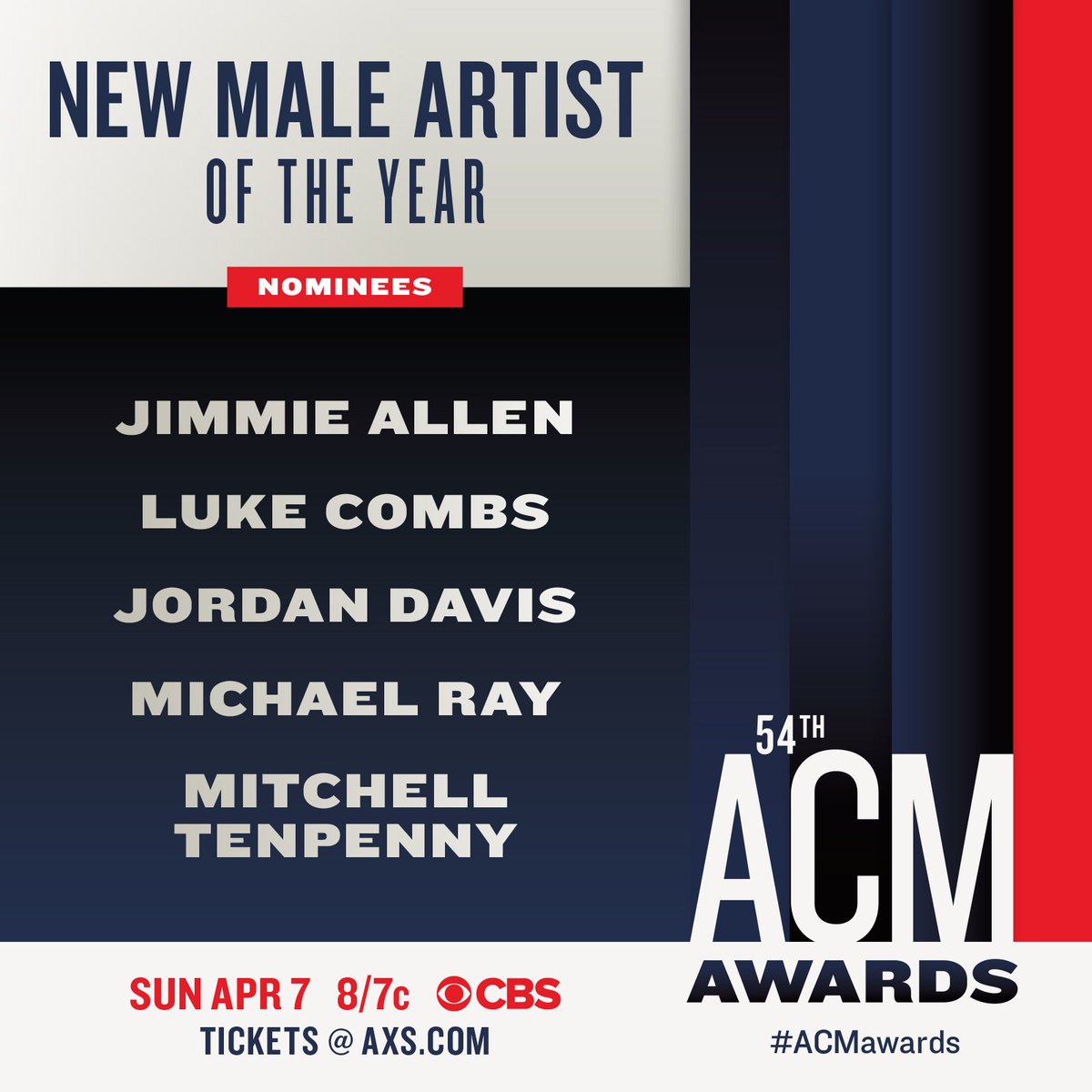 ACM Awards tweet media