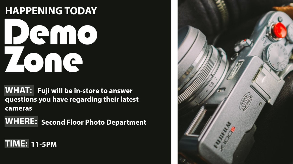 Today at the #BHSuperStore with <a href="/FujifilmUS/">Fujifilm</a>: