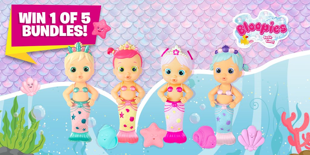 bloopies mermaid twins