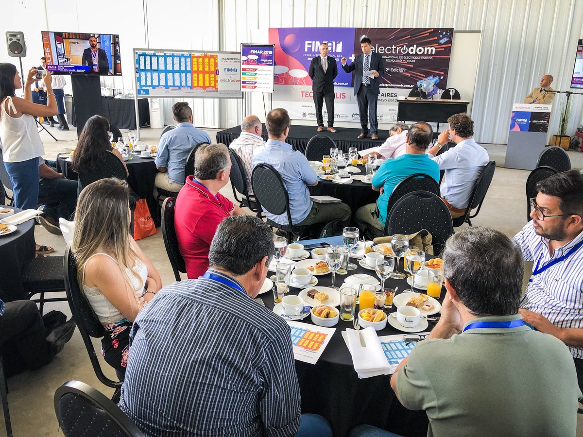 revistaferias's tweet photo. Ahora ! Lanzamiento de #FIMAR 15a Feria del Mueble Argentino + #Electrodom 2a Feria de Electrodomésticos, Tecnología y Hogar @TecnopolisArg | @FimarOficial + @expoelectrodom 23-25.05 #tecnopolis #buenosaires Apoya: @FAIMAargentina https://t.co/rxwhpNqR7p