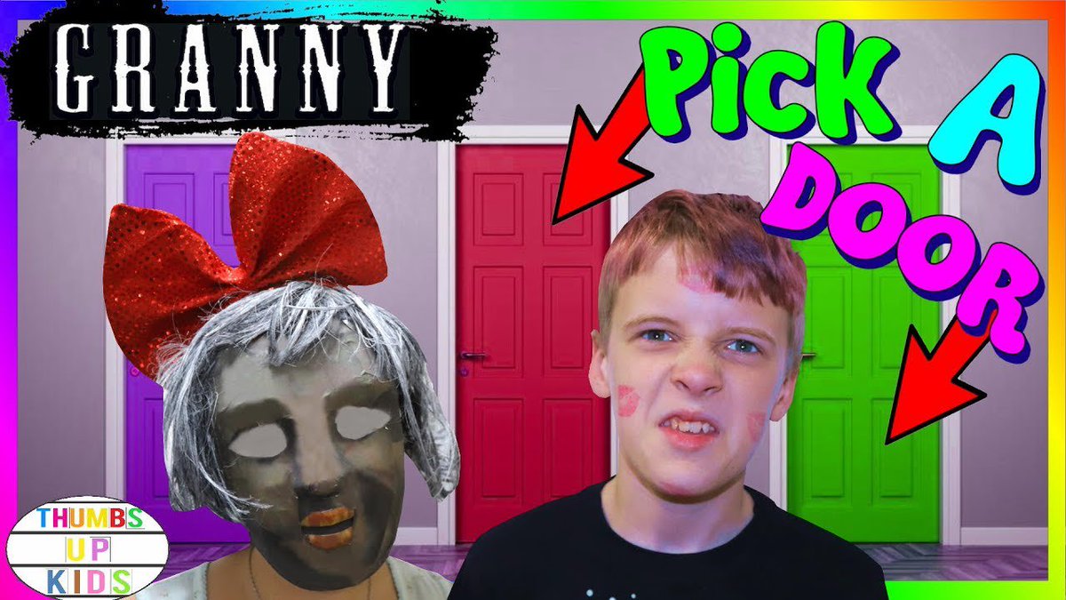 thumbsupfamily's tweet photo. Jayden's turn! Will he pick the wrong door? Find out in our latest video! Granny loves the Thumbs Up Kids! #thumbsupkids #granny #grannyinreallife #grannyirl #creatingmemories #momlife #dadlife #youtubers #youtubekids
https://t.co/s2bQNVgwQ2 https://t.co/09BFSUErla
