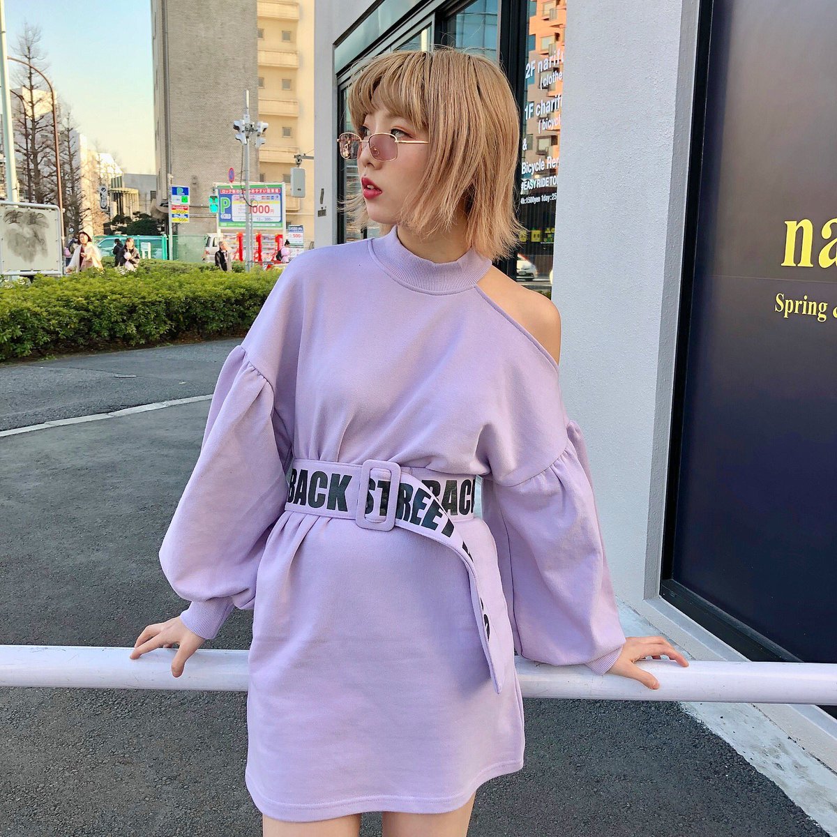 シンプルな One Spo Onespo ワンショルスウェットワンピースの通販 By ぽんぽの ワンスポならラクマ ピとしてき