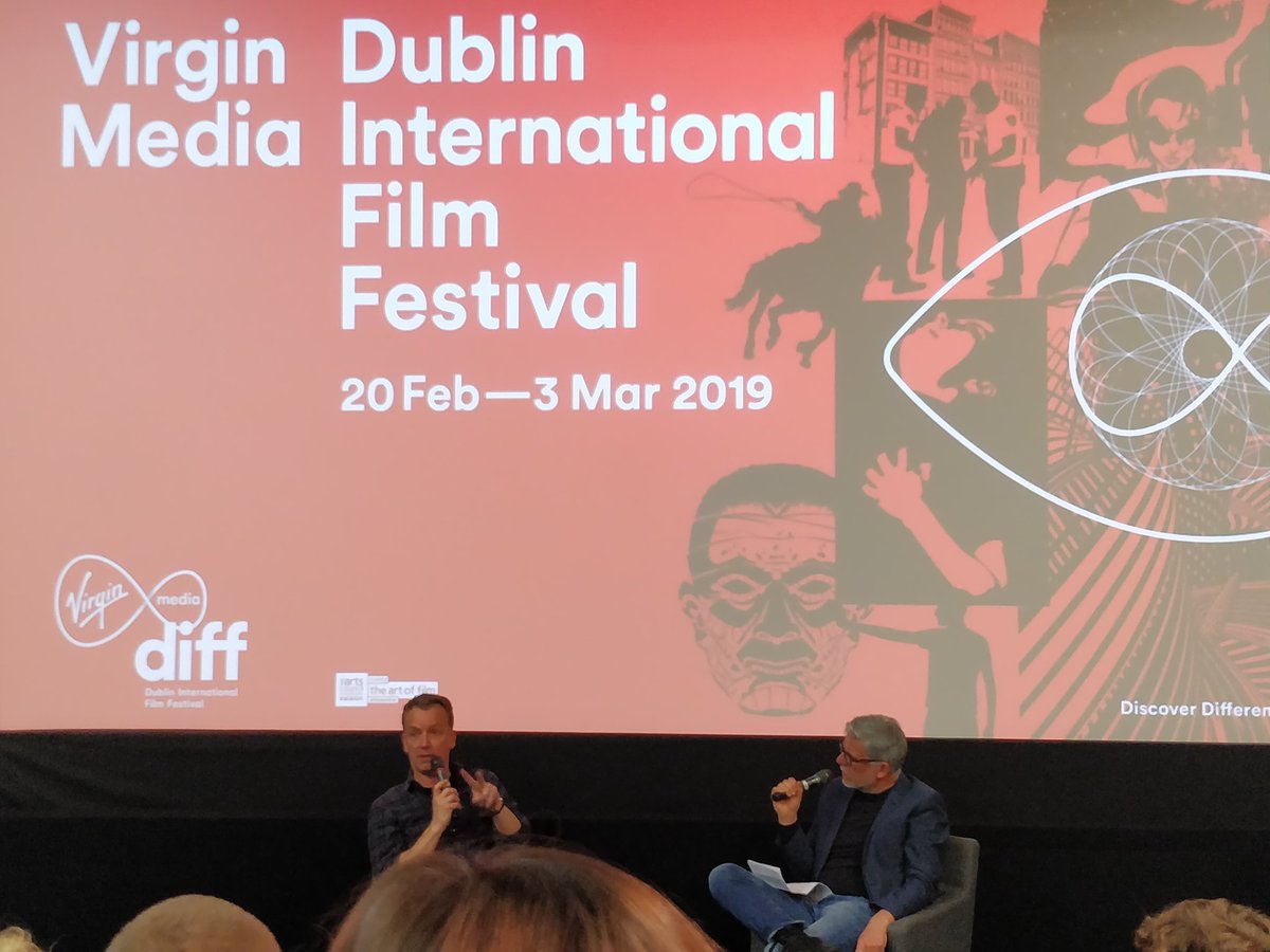 .<a href="/disneystudios/">Walt Disney Studios</a> Sean Bailey and @paddybreathnach talk fillums <a href="/lighthoused7/">Light House Cinema</a> for <a href="/dublinfilmfest/">Dublin International Film Festival</a> this morning #vmdiff19 #irishfilm