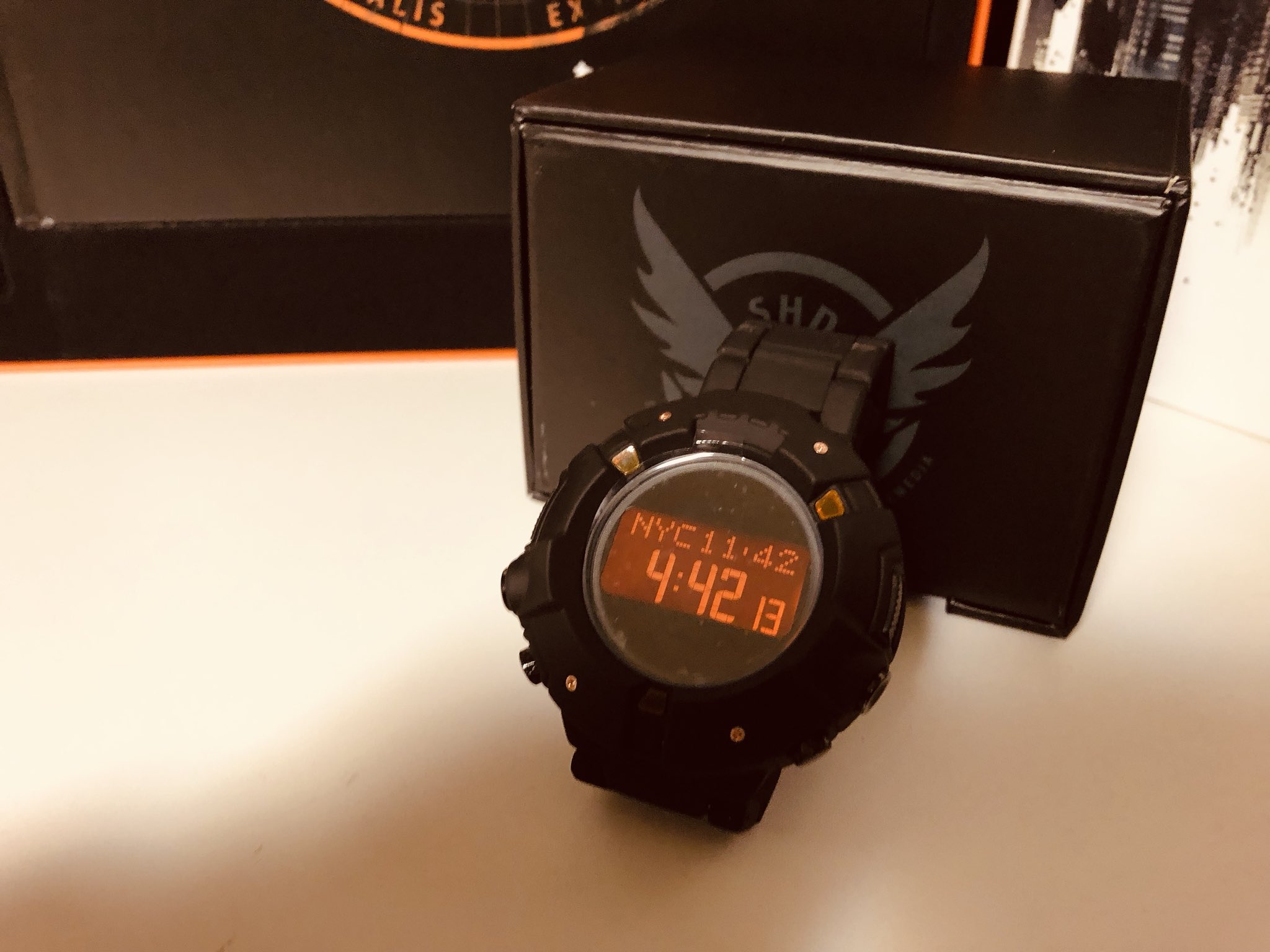 Inspired the Division Agent Watch With Stainless Steel Strap