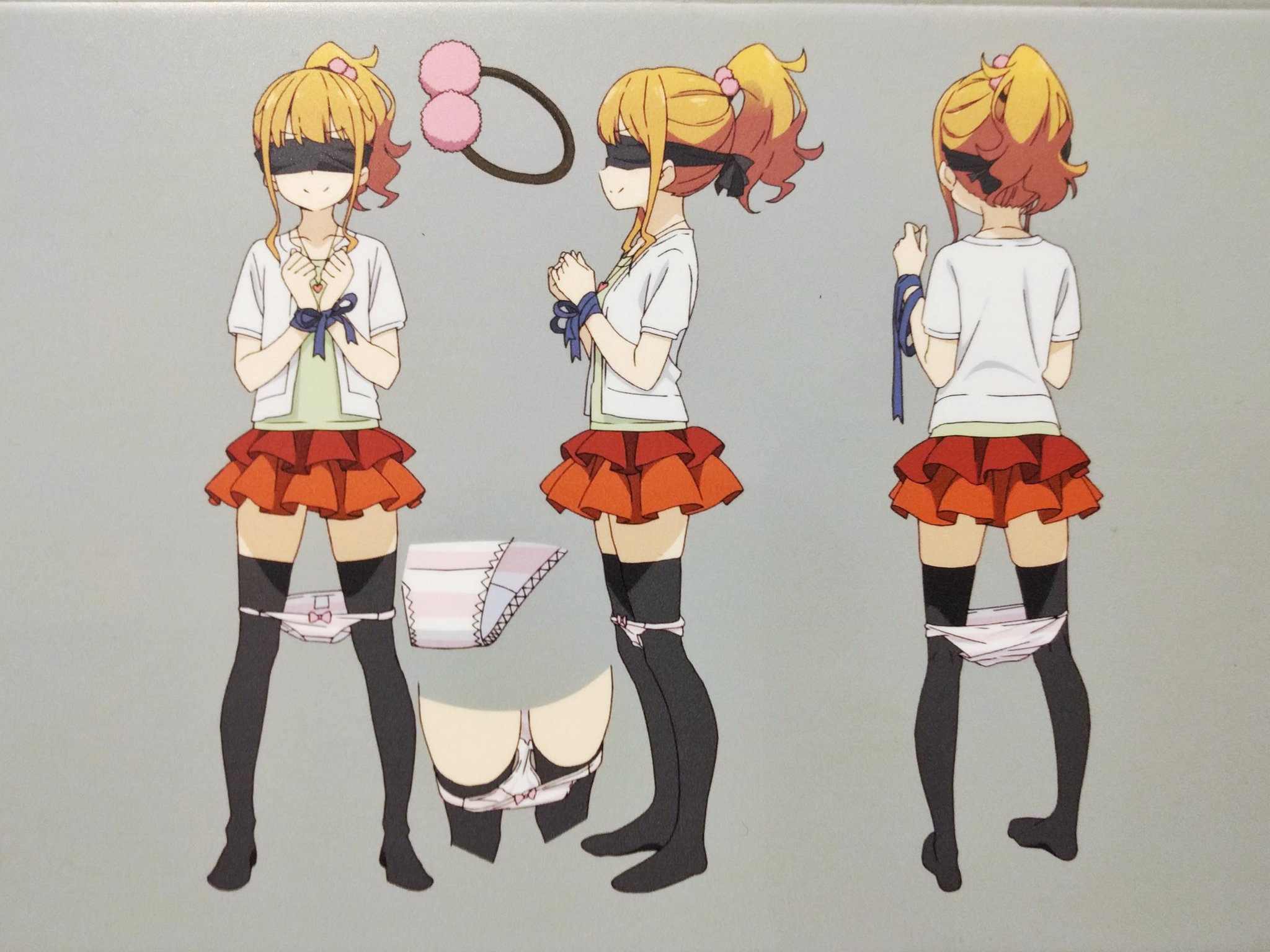 アラ氏 あおえいろ録 Pe Twitter Eマンガ先生展 神野めぐみ 明るく活発でちょっと強引な女の子 まさか 第6話 目隠し 手縛り パンツ下ろし のシーンの設定画が見られるとは うん 良い