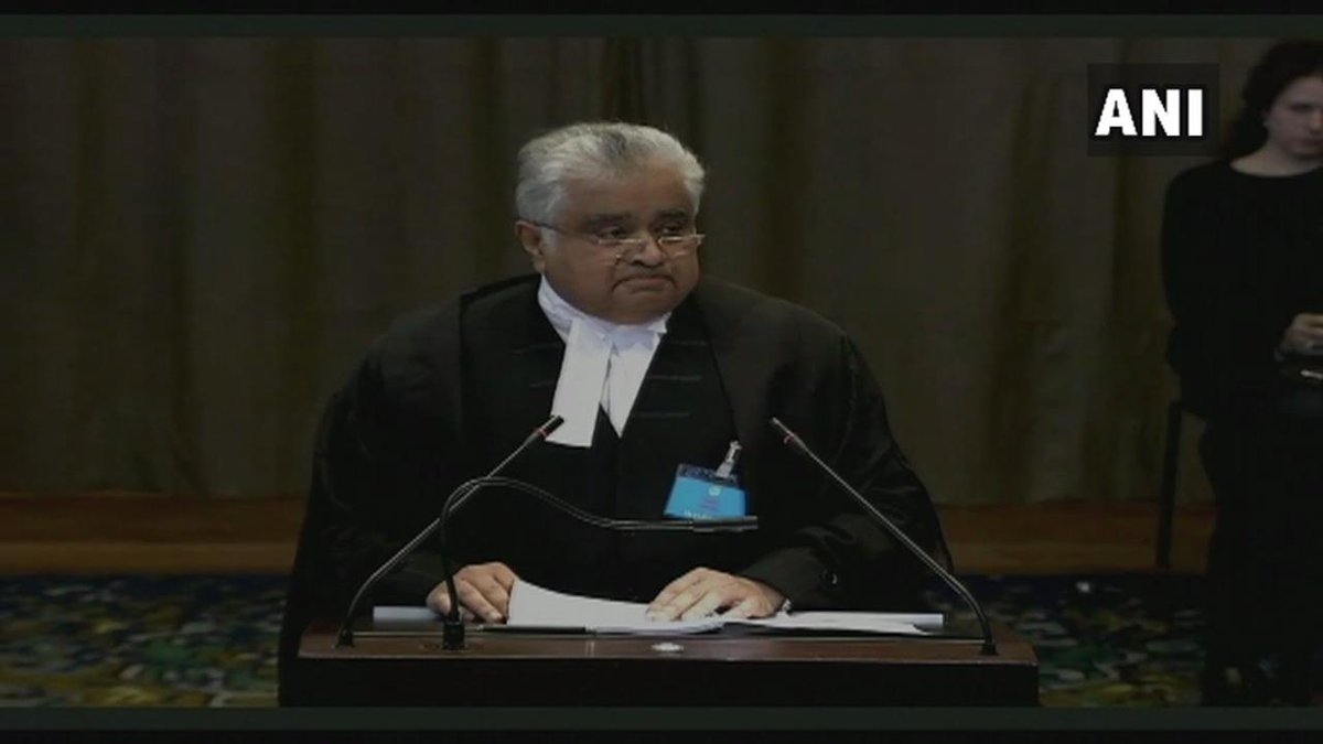 ANI on Twitter: "Harish Salve at ICJ: As old lawyer saying ... ANI on Twitter: "Harish Salve at ICJ: As old lawyer saying ...