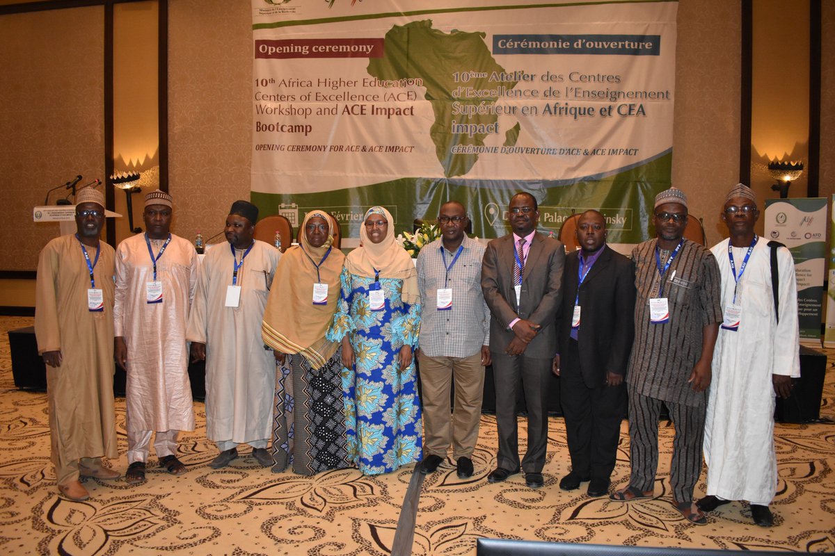 the_ACEProject's tweet photo. #ACEs convene to measure their progress, learn and adopt new strategies in making societal and continental #impact within the region. #AfricaCan #ACEfordevelopmentimpact #theACEProject
@Himdat @AndreasWB_EDU @WBG_Education @WBTertiaryEd @univdjibouti @AAU_67 https://t.co/8k3bdC2hyp