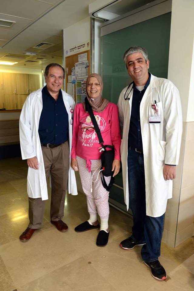 Meet Amna Hajazi Machmuda. She had an artificial #heart transplant at #Rambam using a device known as the Left Ventricular Assist Device (#LVAD). Following a long period of hospitalization and recovery, our patient was released to her home, feeling well. Amna’s smile says it all!