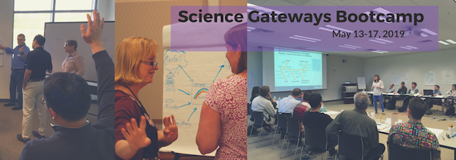 sciencegateways's tweet photo. "...these sessions were amazing, I am a #ScienceGatewaysBootcamp believer now...it won’t feel like a requirement, it will feel like a breath of fresh air, and it will make you think in a whole new way about your projects." Apply by March 22! https://t.co/3EDuRaR1Ro @XSEDEscience https://t.co/zQ63iRVvvf
