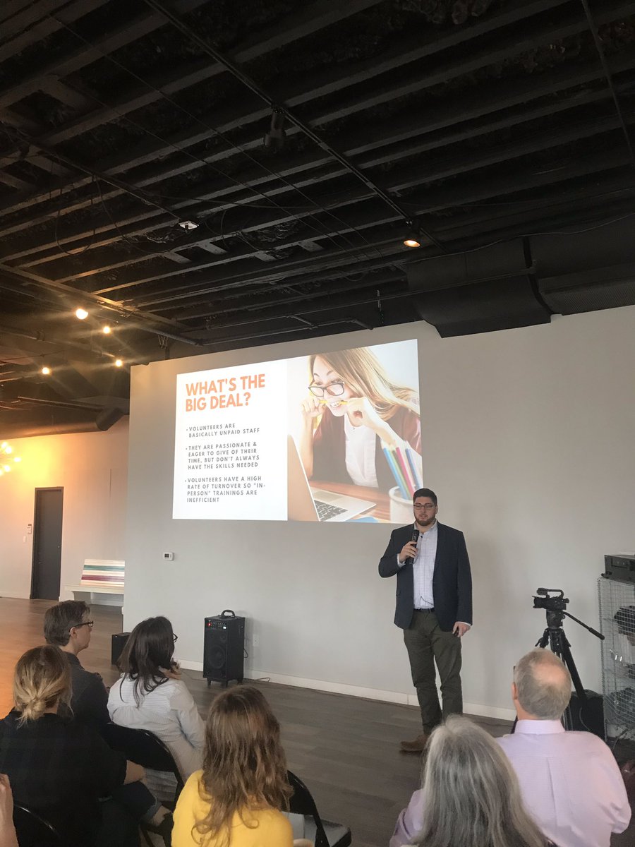 First up, Brandon from <a href="/churchlearn/">ChurchLearn</a> - volunteer trainging solution. Convenient, easily accessed, online training.