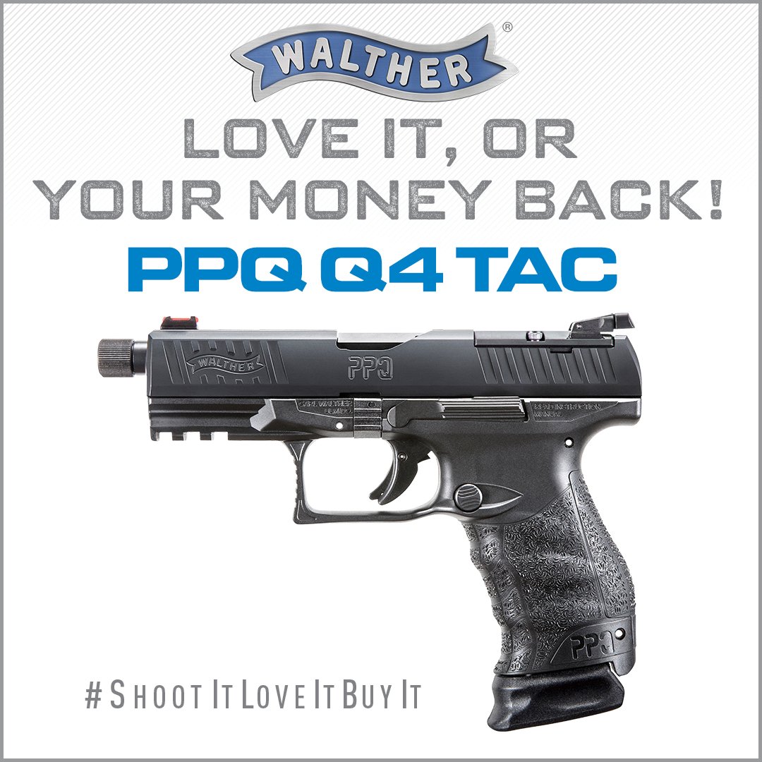 WaltherFirearms's tweet photo. 3 MORE PPQ Models included in the #ShootItLoveItBuyIt the #Walther #PPQ22 5" For more info: https://t.co/Ghk68mrGKS
Offer includes all Walther PPQ models:#PPQM1 #PPQM2 #PPQ45#PPQSubCompact #Q5Match #Q5MatchSteelFrame #PPQ22 #PPQQ4Tac #ShootItLoveItBuyIt https://t.co/xcvraJ2L7O