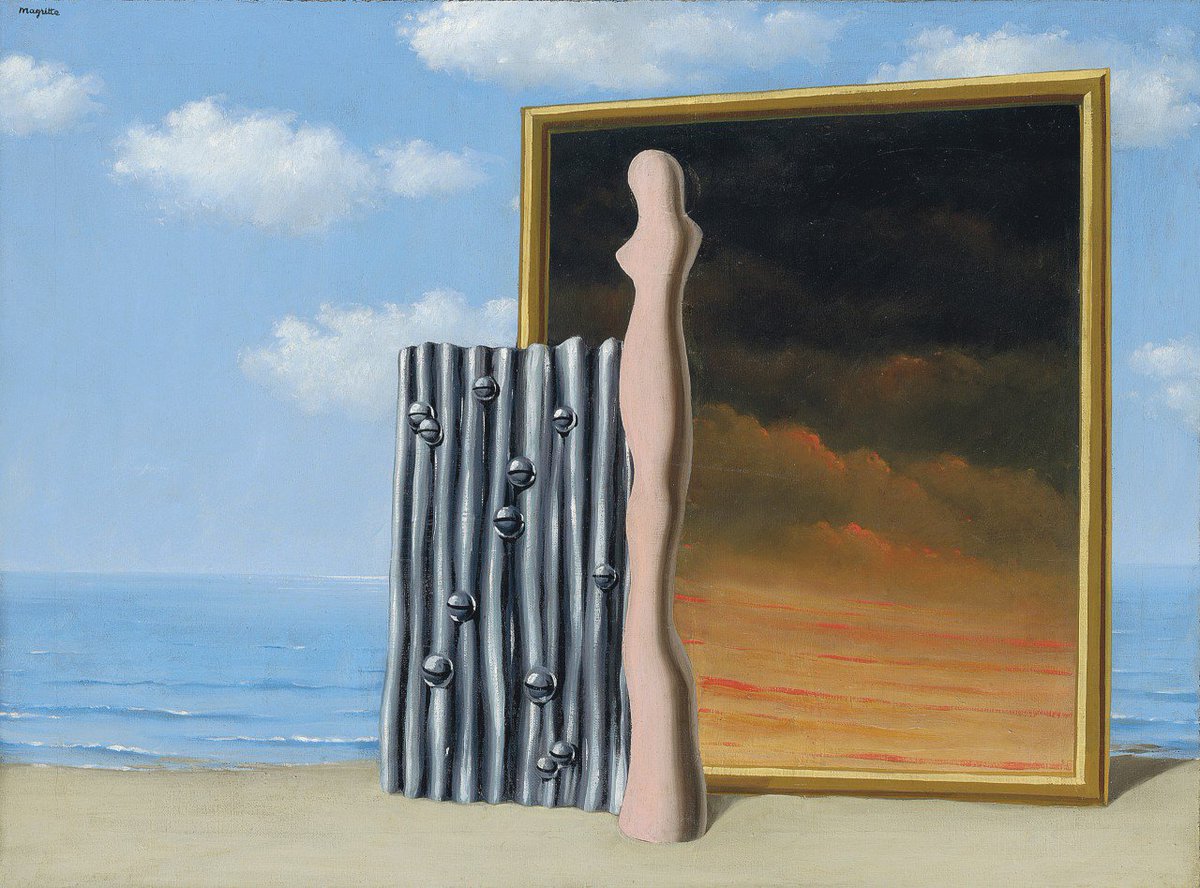 ChristiesInc's tweet photo. Want to know 10 things about René Magritte? Check out our guide https://t.co/oMv1n8u85N https://t.co/GDKlqbh1Vt