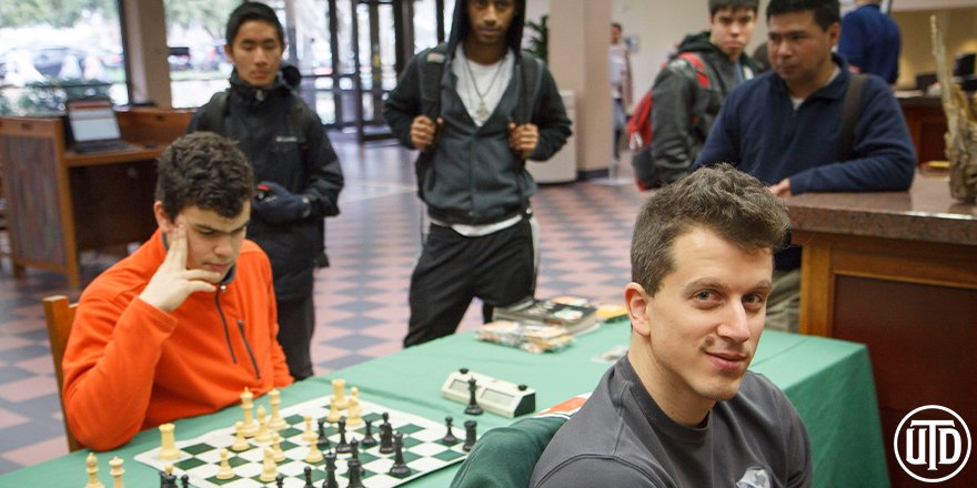 UT Dallas Chess Champs to Play Blindfold Chess at McDermott