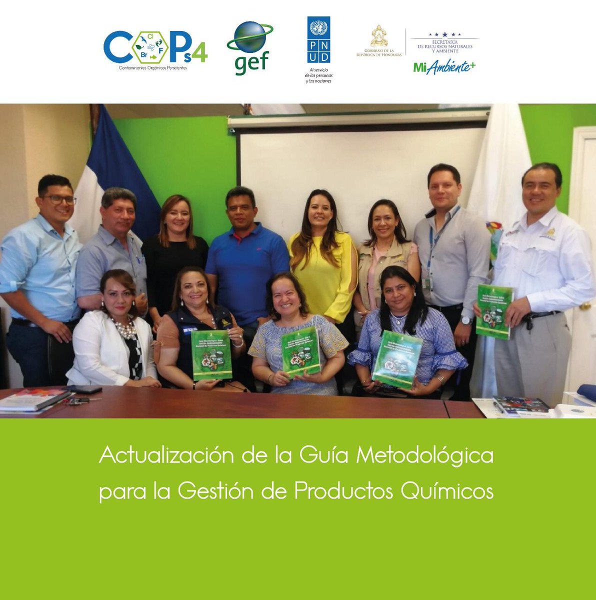 PNUDHonduras's tweet photo. El proyecto #COPs4 implementado junto a @MIAMBIENTE_HN y en coordinación con @Educacion_HN actualizan y validan la Guía Metodológica para la Gestión de Productos Químicos 🧪🚫 para la educación básica y media.📚
Lee más👉🏻 https://t.co/UwkX2OXCqt
@theGEF https://t.co/u5In8g0Ave