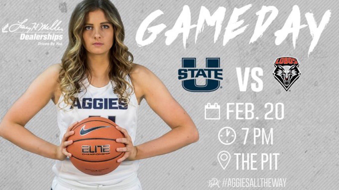 USUWBasketball's tweet photo. 🐮🏀 GAMEDAY!
💻: https://t.co/8ZCOeCDpBt
📻: https://t.co/OxJBBmIlQi
📊: https://t.co/RAMMEkcsq5
#AggiesAllTheWay | #MeetTheChallenge https://t.co/gtOuL3yHqe