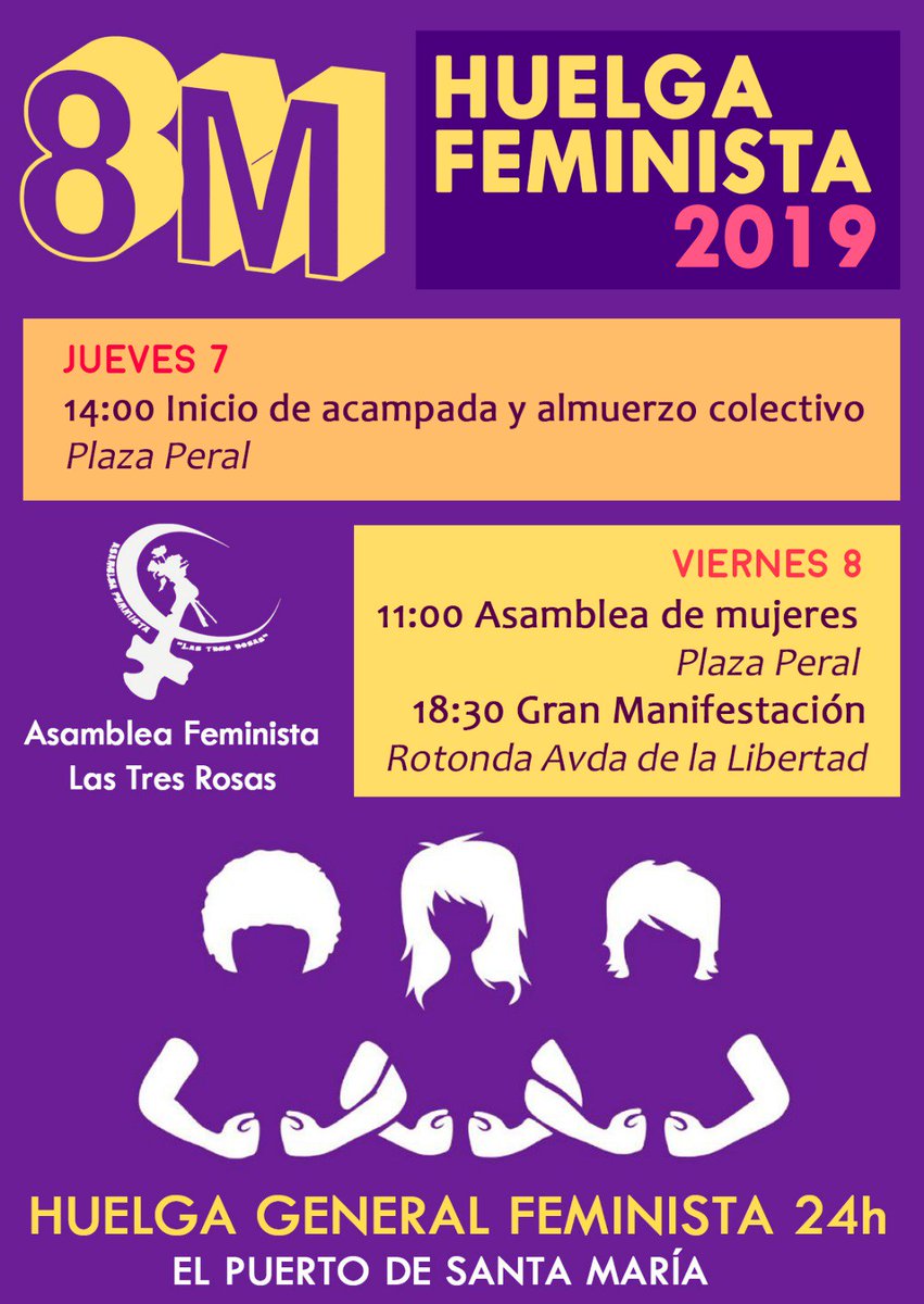 Hacia la huelga feminista en El Puerto! #8M2019