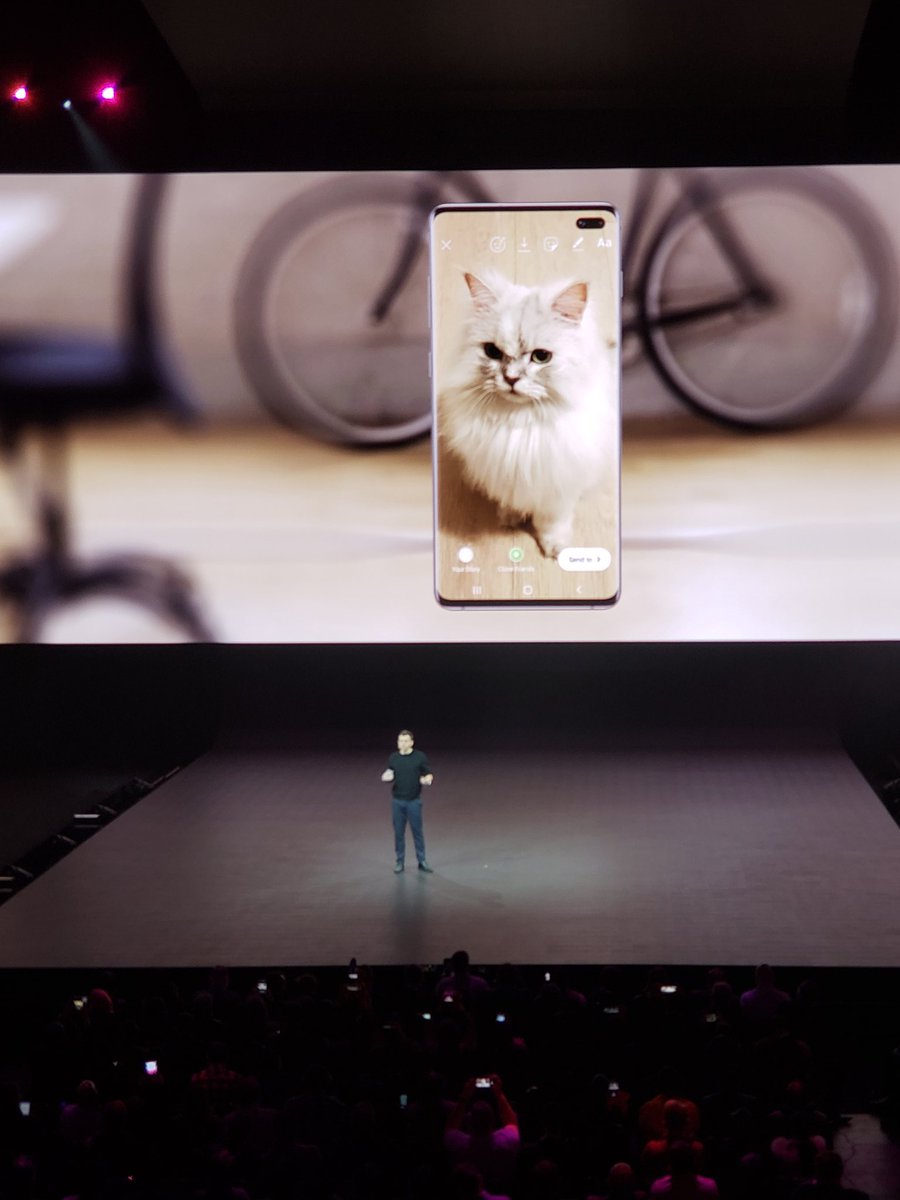 Instagram mode on new Galaxy s10 #SamsungEvent