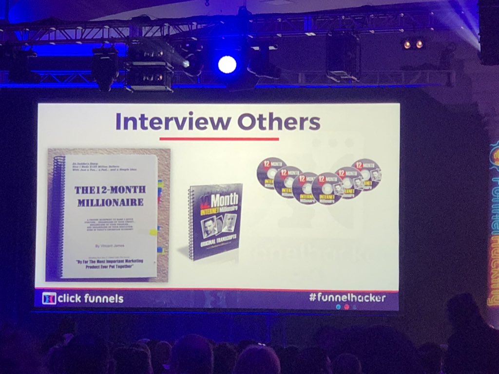 CarolinaMillan's tweet image. Fastest way to create an info product? Interview others who have done something awesome! @russellbrunson #FunnelHacking2019 #funnelhackinglive