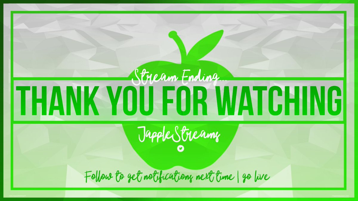 Tna Japple New Stream Ending Thank You For Watching Screen For The Stream Via Casseh