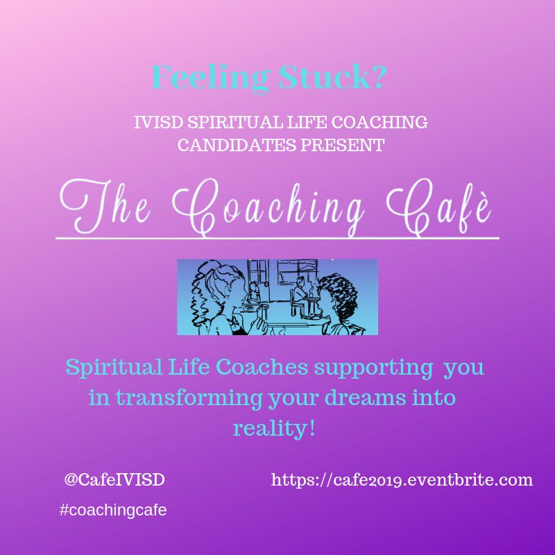cafeIVISD's tweet photo. We are coming from all over the world to meet with you in March in Maryland . Sign up today! https://t.co/zsNpB5ErW0 #spirituality #coaching #lifecoaching #Maryland #TuesdayMotivation #coachingcafe https://t.co/7eCbb18RtR