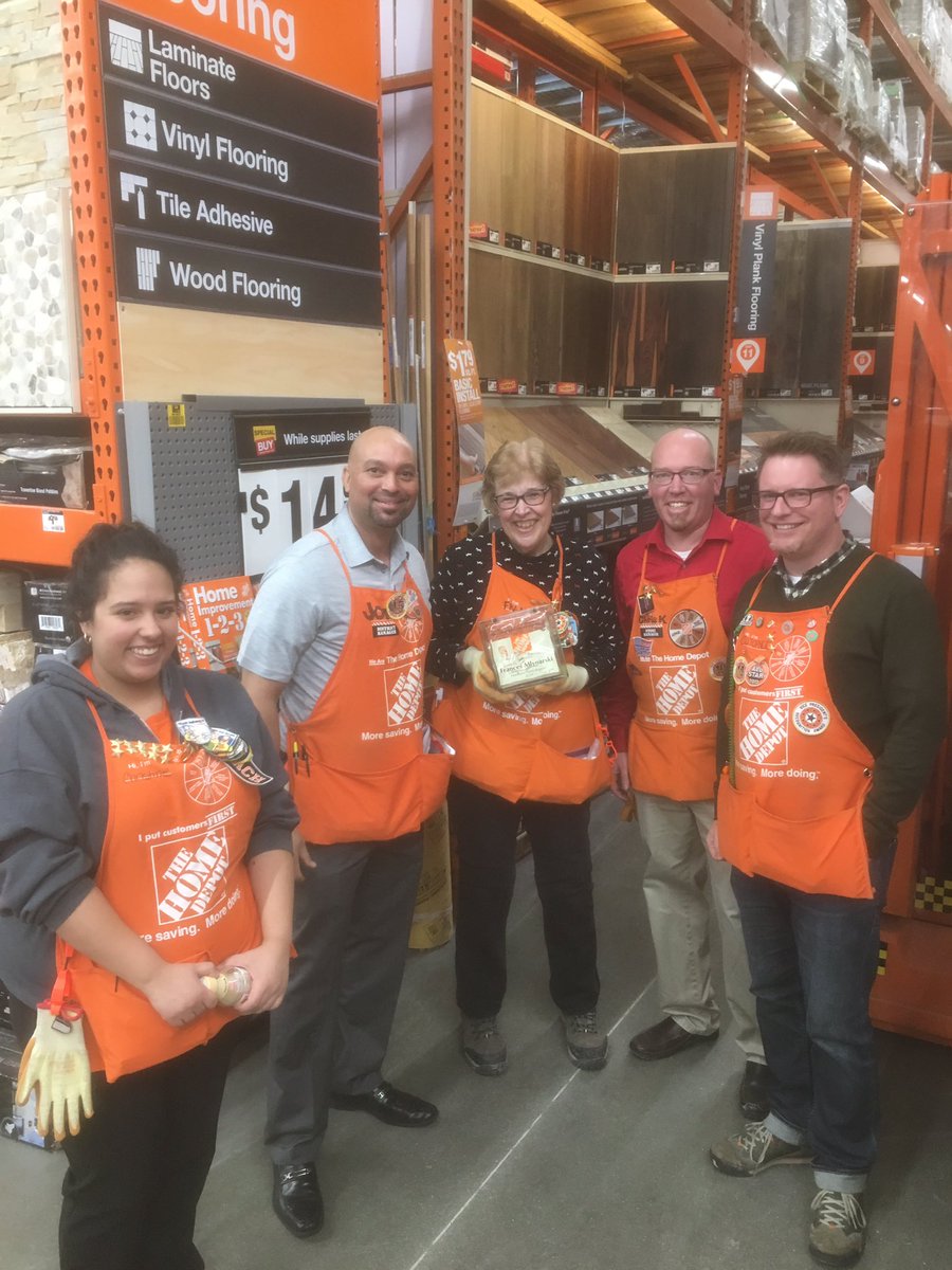 Ben Schubring (@benschubring) on Twitter photo Fran celebrating 20 years with Home Depot!! Congratulations !!! #Milestones #showmesomegloves <a href="/jonbaumann304/">Jon Baumann</a> @chris_knehans <a href="/jeremy_gehrke/">Jeremy Gehrke</a> Fran celebrating 20 years with Home Depot!! Congratulations !!! #Milestones #showmesomegloves <a href="/jonbaumann304/">Jon Baumann</a> @chris_knehans <a href="/jeremy_gehrke/">Jeremy Gehrke</a>