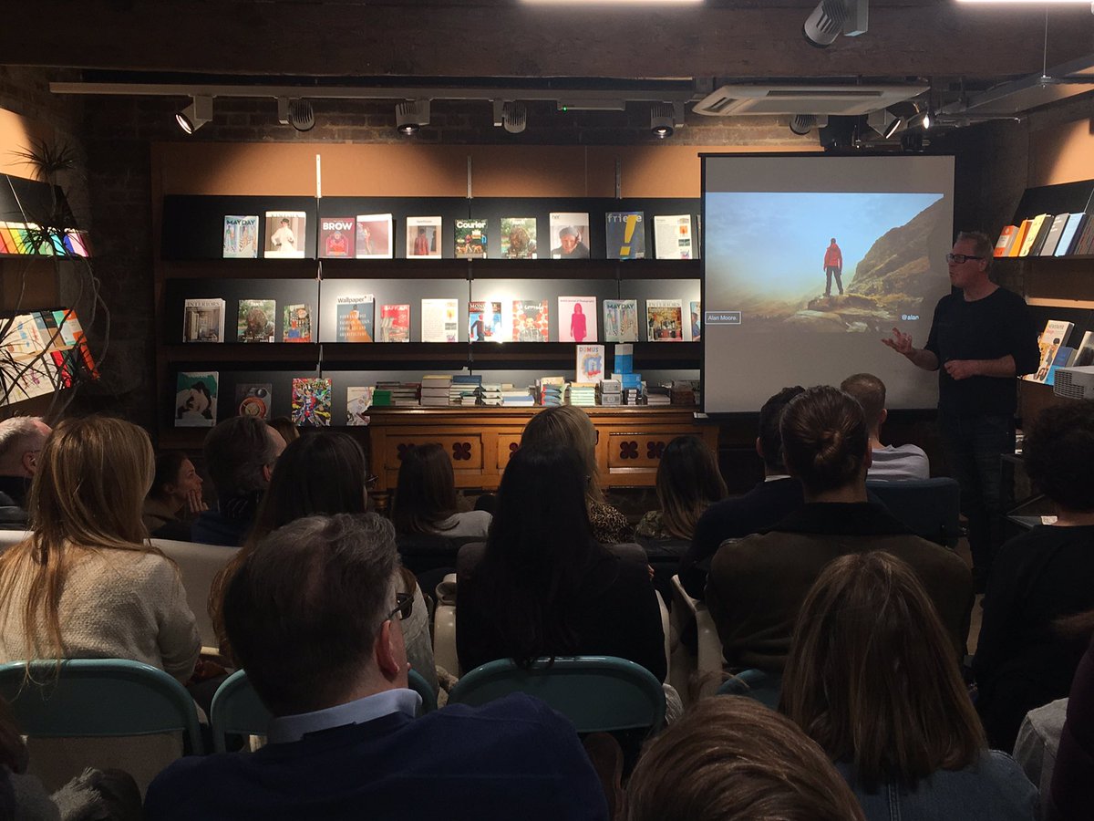 DoBookCo's tweet image. Thanks to everyone who came along to see @alansmlxl @wolfandbadger this evening. A full house! #DoDesign