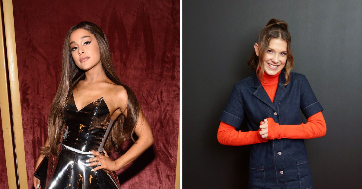 Ariana Grande Wished Millie Bobby Brown a Happy 15th Birthday  