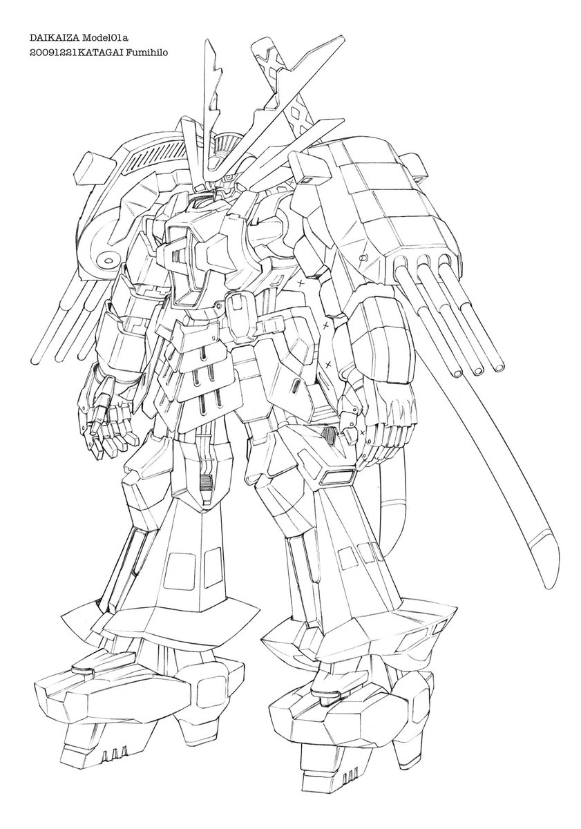 ロボや大きな乗り物を描けますし、もっと仕事で描きたいです。 