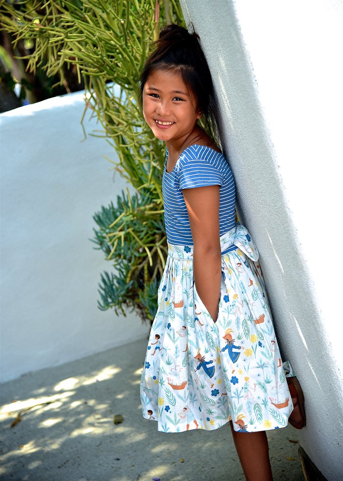 JamesGirone's tweet photo. #ss19 From the @fiveloavesgirl #springsummer2019 #girlscollection, the Maddy Neverland #girlsdress. #spring2019 #girlsfashion #childrensfashion #kidsfashion #girlsdresses #fiveloavestwofish https://t.co/sXGntnTGRl