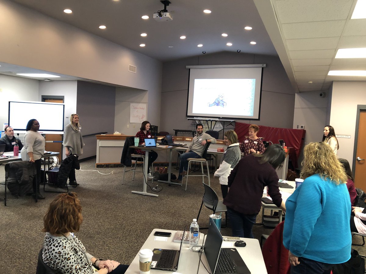 DrMeganBrown's tweet photo. Our WSD Flexible Learning Cohort kicks off today.  We are designing the future of teaching and learning!  @WSDinfo #WSDLearns https://t.co/TQj4fFDYFE