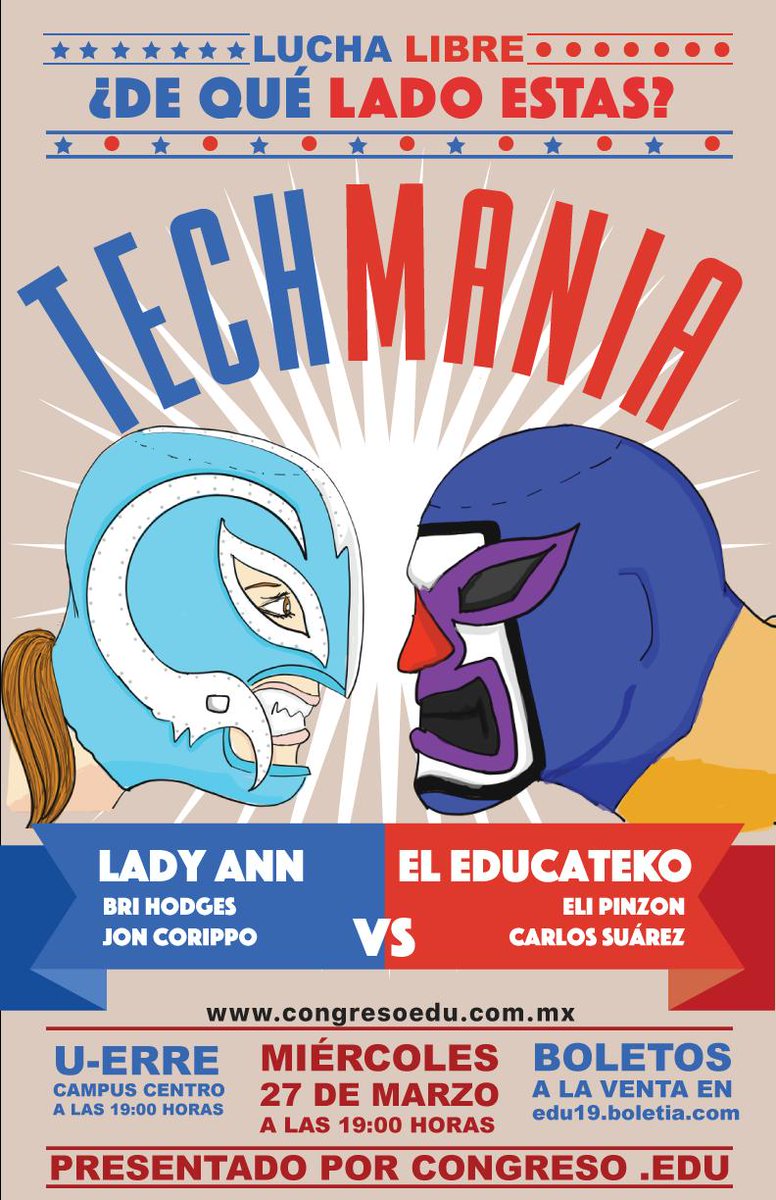 zerausolrac's tweet photo. Ven y vive al máximo Techmania #EDUERRE #EDU19 https://t.co/ElYKiUO3uT