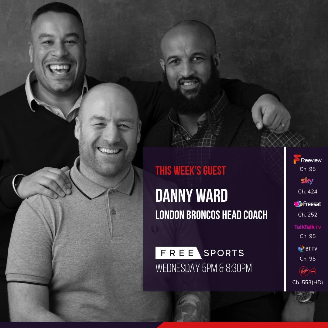 Waggataurus's tweet photo. Tonight on @RugbyAM 🙌🏉
Studio guest Danny Ward
Tonight 5pm & 8.30pm on @FreeSports_TV
Freeview 64
TalkTalk 64
BT TV 64
Sky 422
Virgin 553 (HD)
Freesat 252
Ft: @LondonBroncosRL @d_wardy17 #LearningDisabilityRL @WiganWarriorsRL @sydneyroosters @Waggataurus
#RugbyAM RT https://t.co/23iptbsuKE