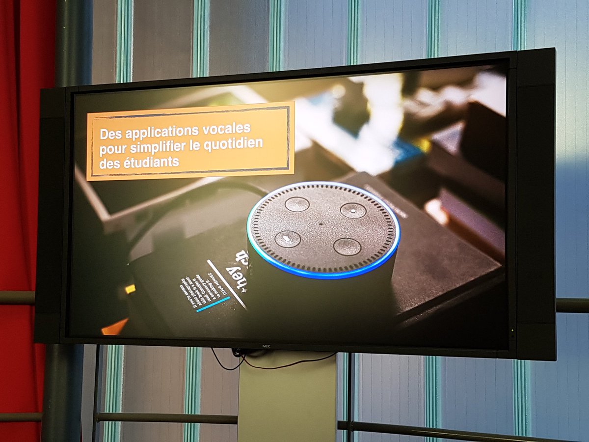 valeryhapiot's tweet photo. #UniversiTech
Le vocal n'est pas encore utilisé par les universités alors qu'ils ont des podcasts sur leur site ! Un élément différenciant pour demain ? 🤔
Via @Universi_Tech 
#mbadmb #Voice #edtech https://t.co/OhsEEL4uHn