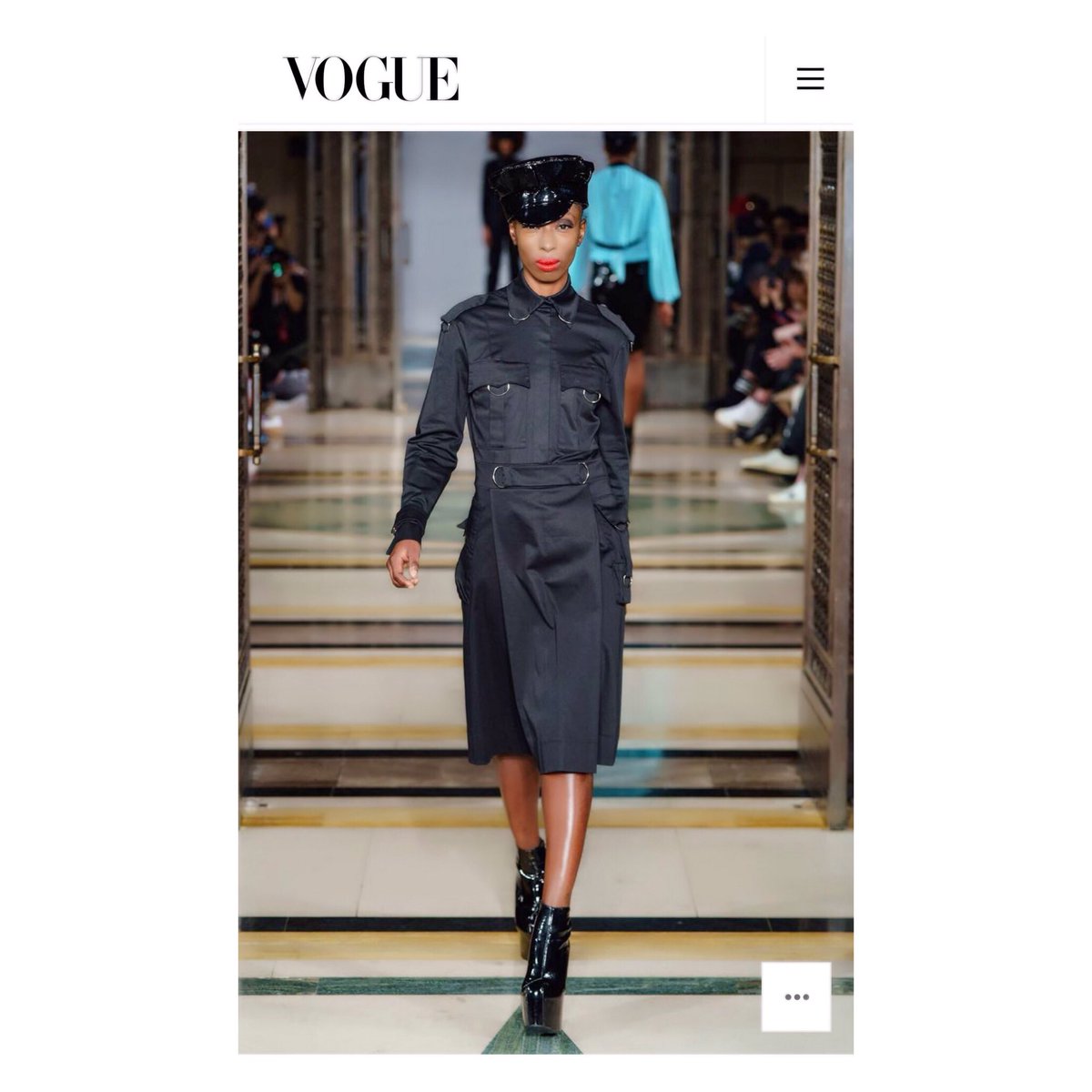 How2Fashion's tweet image. Incredible weekend @LondonFashionWk @BritishVogue walking for @PAMHOGGcouture #lfw