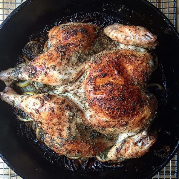 MurraysChicken's tweet photo. Know anyone who could use a Sunday Funday? #repost @thehungryhutch - "My usual #SundayFunday routine is in full effect: church, grocery shopping, and cooking a bunch of food. This is a slightly improvised version of my skillet lemon #chicken." #murrayschickens #omega3s #chicken https://t.co/wwMDfriCUo