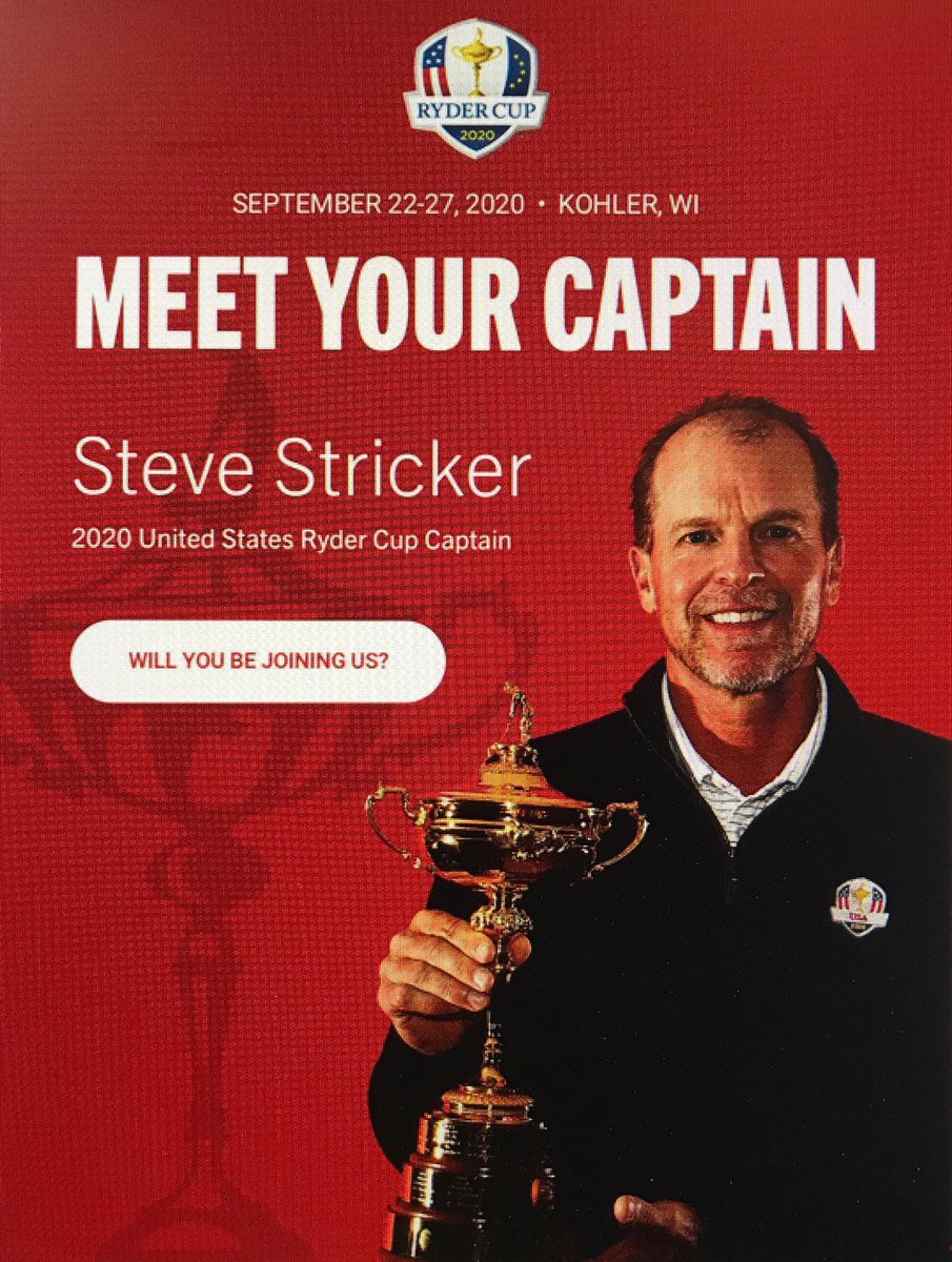 MinnehahaGolf's tweet photo. Congratulations to our Sanford International Champion being named Ryder Cup Captain!  #championsbecomecaptains https://t.co/yd9Y63Chcl
