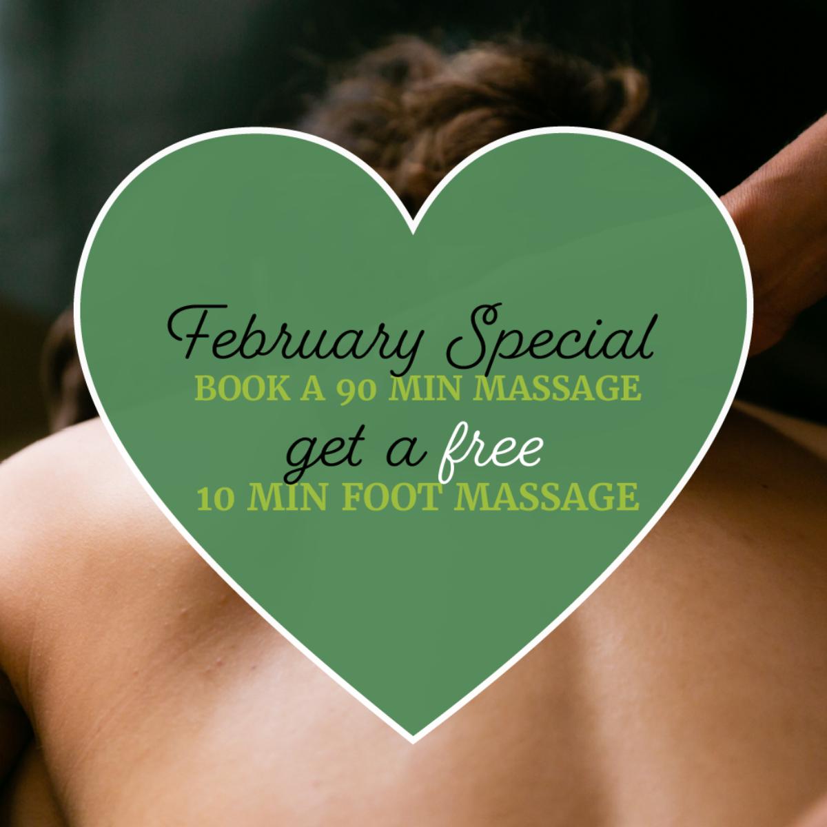 Give your body and your feet the love they deserve this month with a massage! bit.ly/2Ge49hd