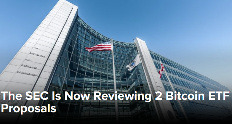 eliteccaz's tweet photo. For the first time since August, there are now multiple bitcoin exchange-traded fund (ETF) proposals sitting before the U.S. Securities and Exchange Commission (SEC). #SEC #NYSE #Wallstreet #Crypto #cryptocurrency #BTC #bitcoin #LTC #NEO #ZEC #XTZ #professional #entrepreneur #ZEC https://t.co/xflTGifhmm