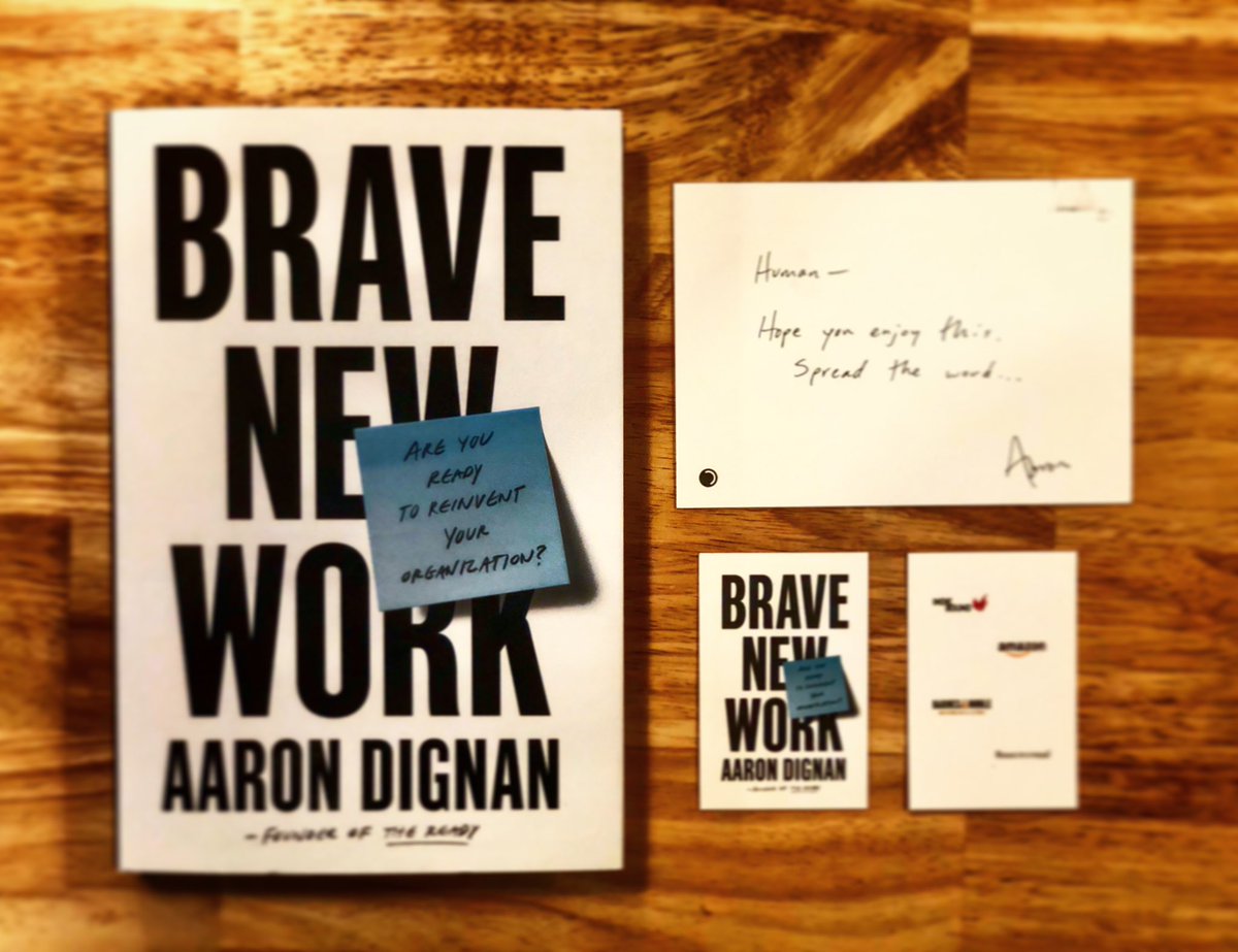 human_nagafi's tweet photo. Thx @aarondignan @theready for sending a copy all the way from New York to Frankfurt. Can’t wait to dig deep into it and have some great discussions!
A must read if you want to go beyond the digital hype!
#theready #bynd1789 #corporaterevolution https://t.co/RY7M2kE75n