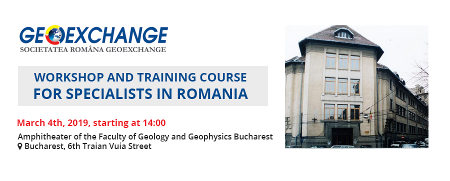 cheapgshp's tweet photo. Follow #CheapGSHPs
The Romanian Geoexchange Society, in partnership with the Faculty of Geology and Geophysics Bucharest and the Romanian Association of Hydro-geologists, will organize a workshop and a training course for specialists.
Details: https://t.co/VCh1qzsllL
@EU_H2020 https://t.co/BnIwVasNSN