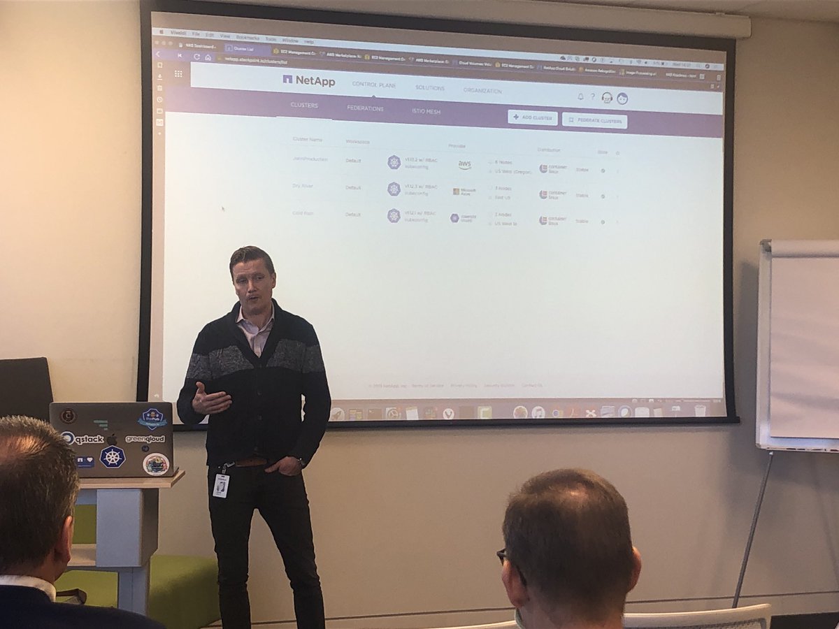 Excited to see where #NetApp ”DataFabric 2.0” is heading with <a href="/NetAppCloud/">NetApp Cloud</a> greatness for Service Providers presented by @JonsiGQ at @Netappemea EBC
