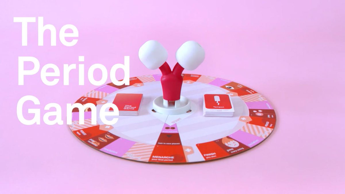 Love this Kickstarter! "The Period Game: Learn How to Go with the Flow" buff.ly/2GSzCFj