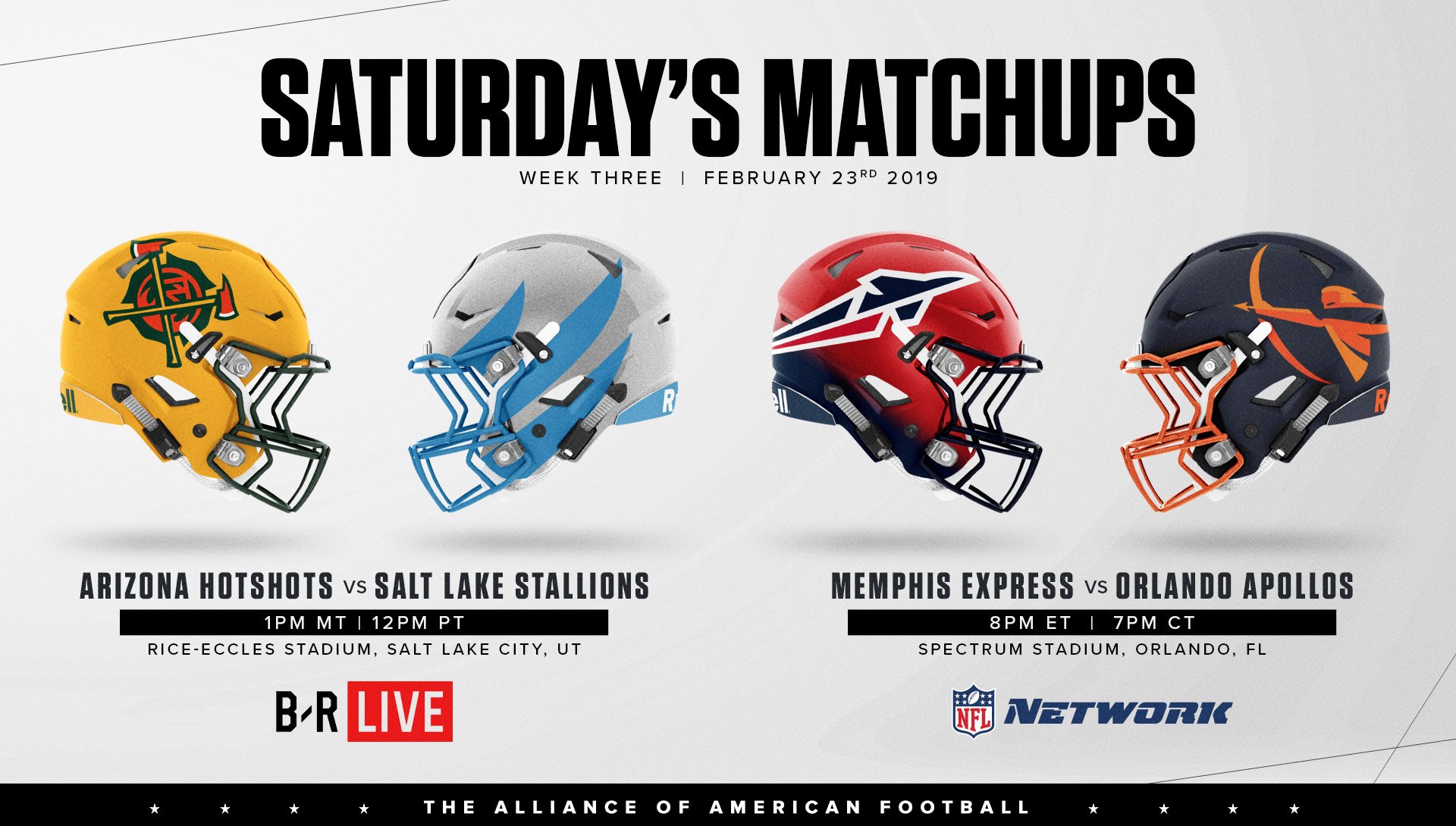 Alliance of American Football (AAF) |OT| OT | Page 56 | ResetEra