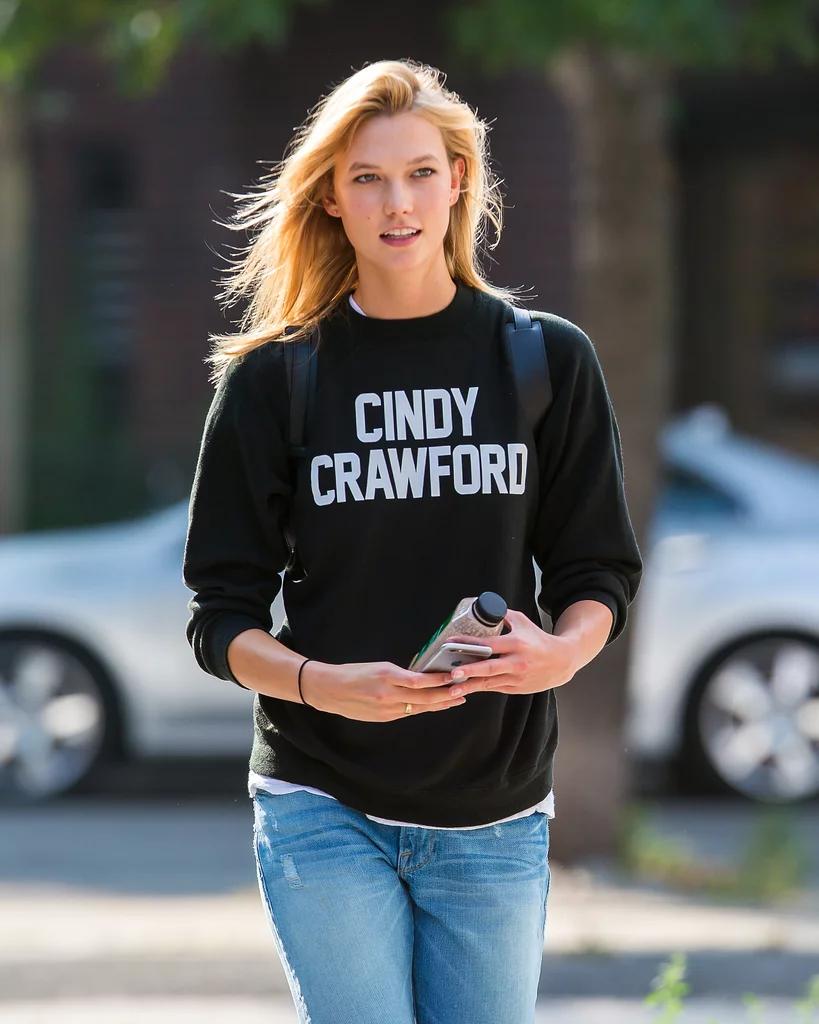 Happy Birthday to Cindy Crawford!! ( you should wear this sweatshirt more or send it to me) 