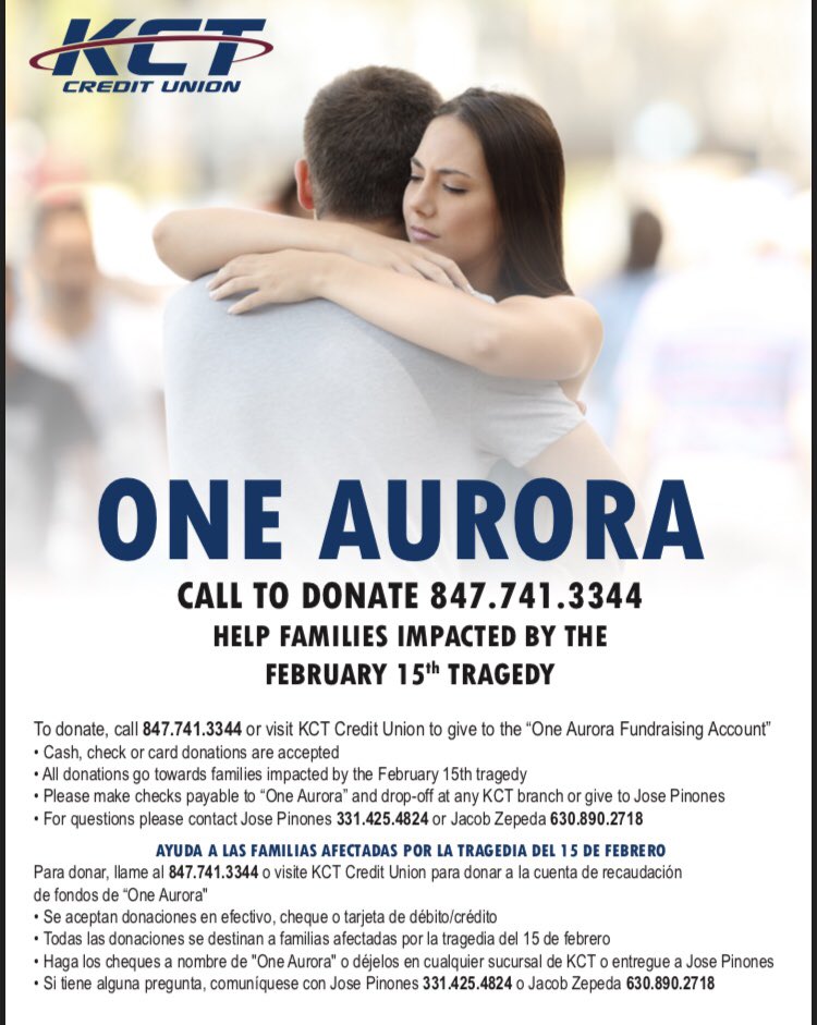 Official flyer through KCT on how to donate for our fundraiser event that goes towards the families. Share!!