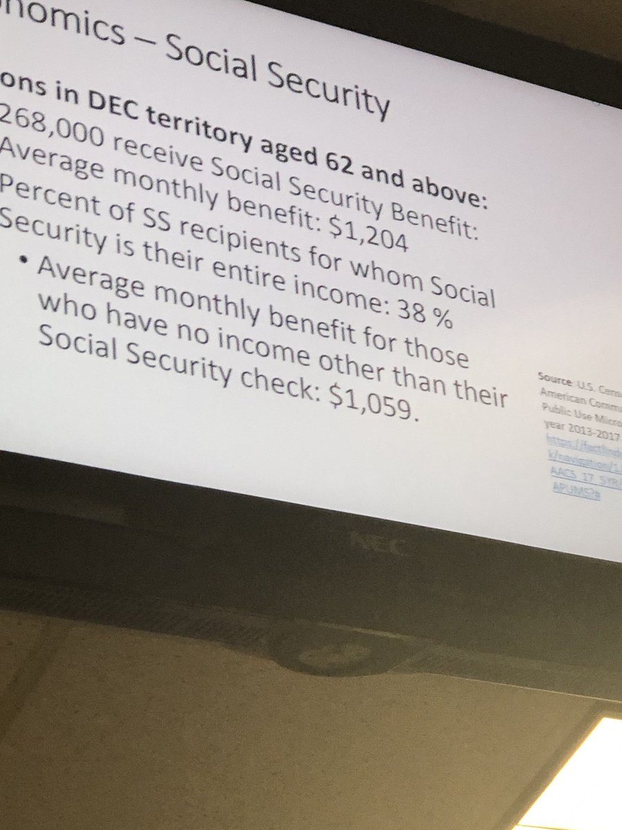 AARPSC's tweet image. When asked, what percentage of income is used by low fixed income folks on necessities? John Ruoff responded 100%...they often forgo things they need like food and healthcare. They have to rob Peter to pay Paul and rob Paul to pay Peter back next month.