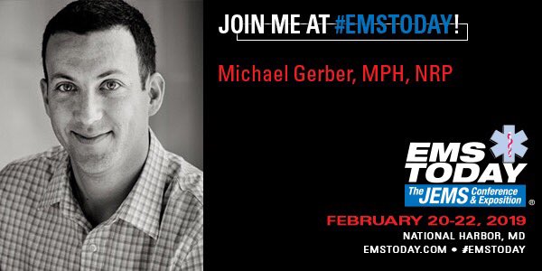 Interested in learning more about how to understand and interpret #EMS research? Join me at 2pm today at #EMSToday. @EMSTODAY @jemsconnect